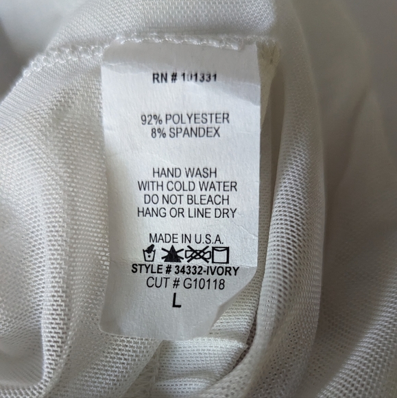 Wide Leg Pants White Mesh Swim Cover Up Pant Poolside Beachwear - Picture 9 of 12